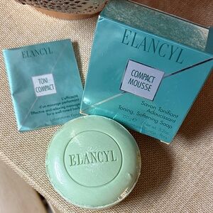 RARE Elancyl Compact Mousse Savon Tonifiant Toning, Softening Soap NEW